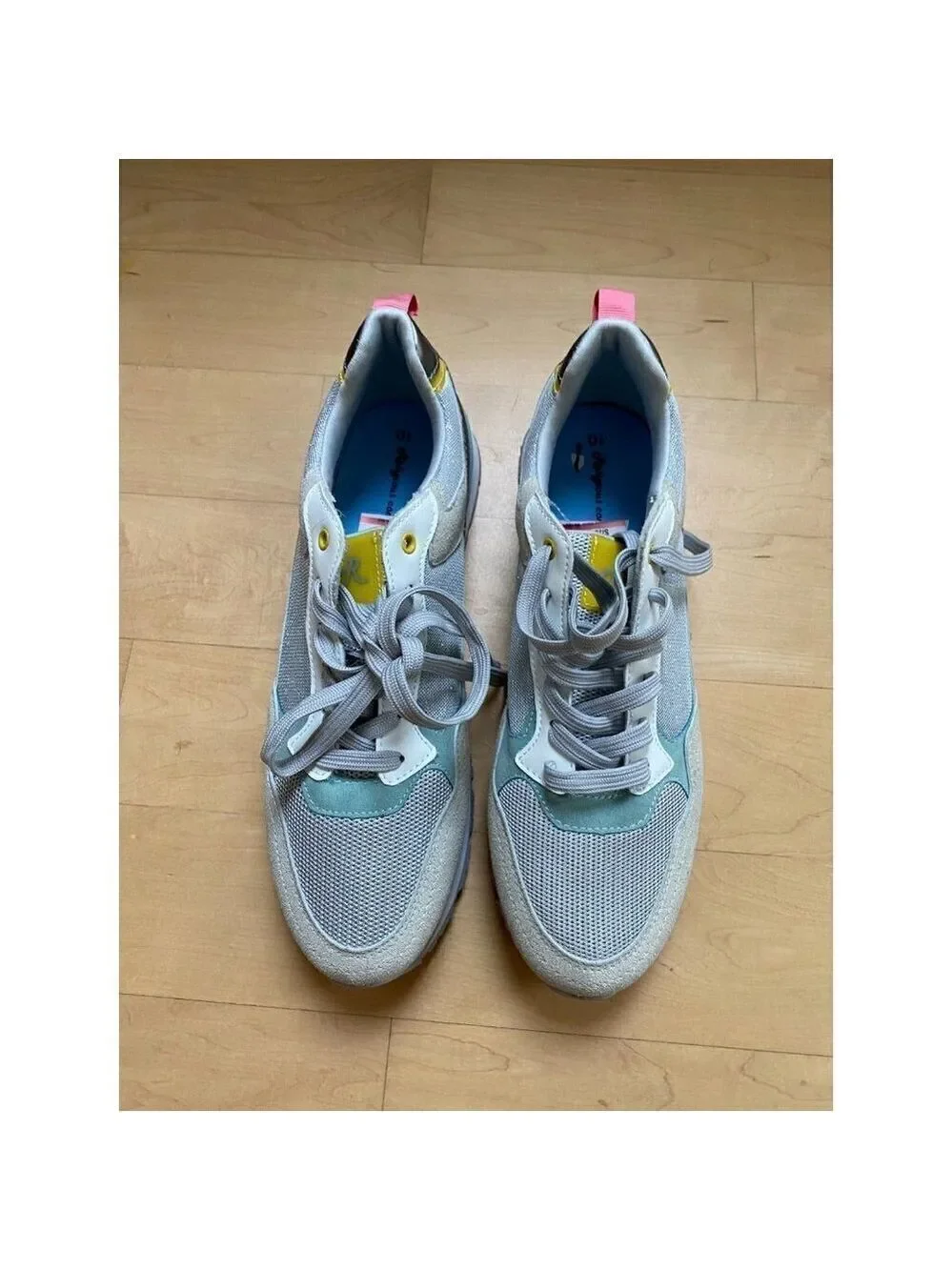 RELIGIOUS Comfort BNWOT sneaker women sz 10 colorblock lace up retro-inspired